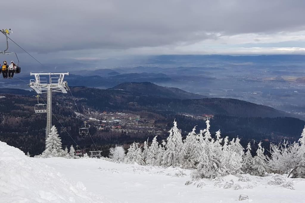 Villa Leika - Panoramablick Am Riesengebirge Mysłakowice Eksteriør billede