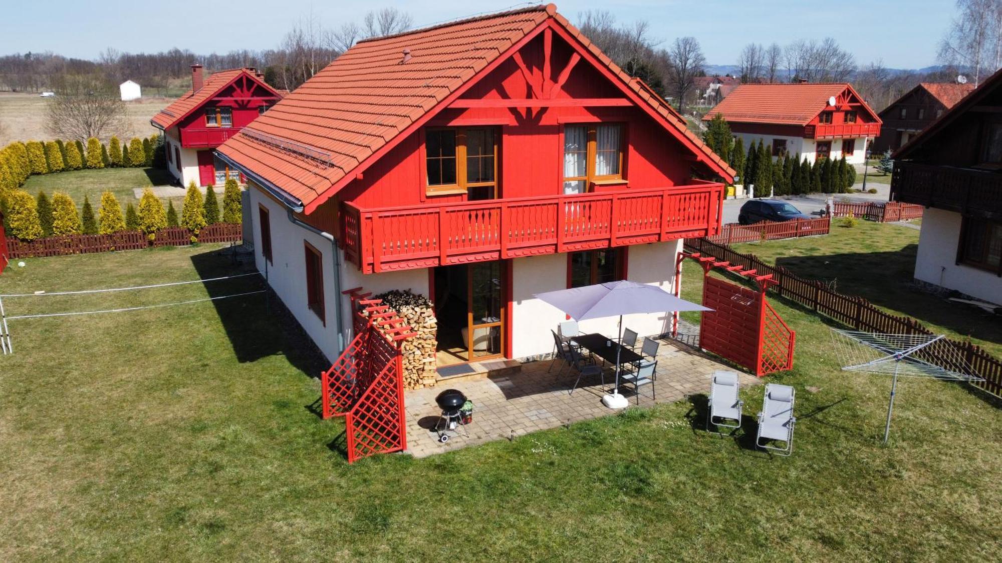 Villa Leika - Panoramablick Am Riesengebirge Mysłakowice Eksteriør billede